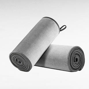 Мікрофібра для машини Baseus Easy life car washing towel 40*40см 2шт Сіра