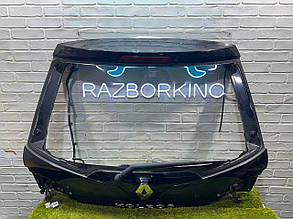 Ляда задня кришка багажника чорна Рено Колеос 2008-2016 Renault Koleos 2008-2016 Дефект