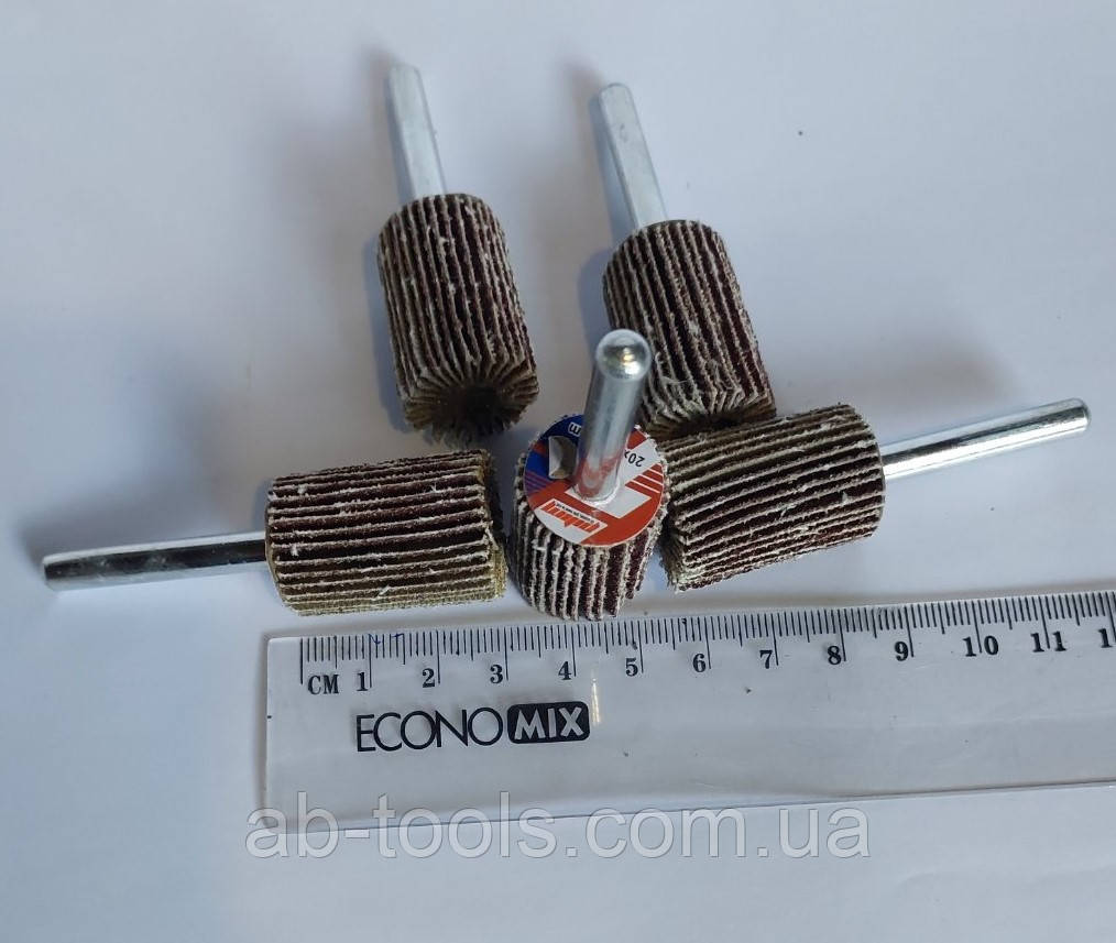 КЛО 20/30/6 зерно 80 пелюстковий круг на дриль, фото 1