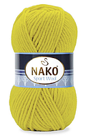 Пряжа Sport Wool-10633 жовтий