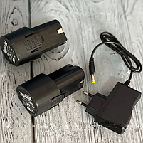 Шурупокрут Makita DF 330 DWE (12 V, 2 Ah), з набором інструментів у кейсі, акумуляторний шурупокрут Макіта, фото 3