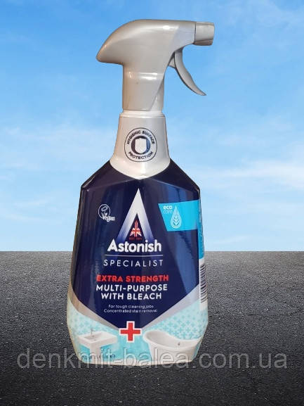 Засіб Астоніш для ванної с отбеливателем Astonish Multi-Purpose with Bleach 750 мл