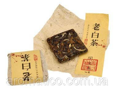 Чай Білий Елітний пресований "Рисовий" Кубик, 8 г