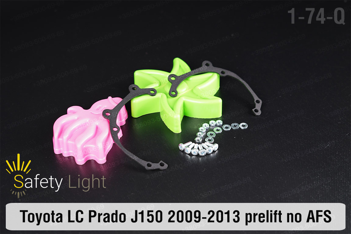 Перехідна рамка для Toyota Land Cruiser Prado J150 no AFS (2009-2013) дорест, фото 1