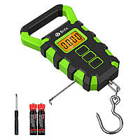 Цифрові ваги кантери Brifit ORIA KA92/H1913 50 кг з рибальським гачком та мірною стрічкою. Німеччина-Китай