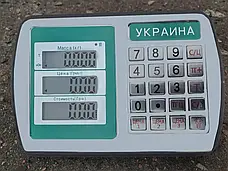 Палетні ваги 800х1200 мм Горизонт, з калькулятором, серія «СТАНДАРТ» A9-0812, фото 5