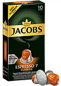 Кава в капсулах Jacobs Espresso 7 Classico, 10 капсул Nespresso