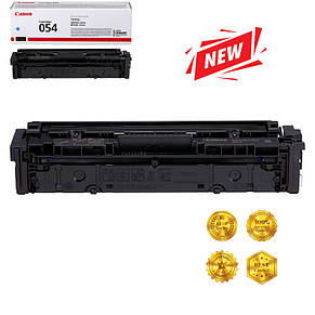 Картридж Canon 054 cyan до принтера i-sensys LBP621Cw, LBP623Cdw, MF641Cw, MF645Cx, MF643Cdw аналог, фото 1