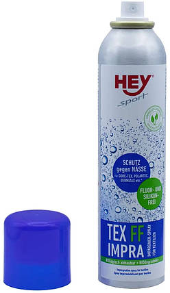 Спрей-просочення мембранних тканин Hey-Sport Tex FF Impra-Spray (200 мл), фото 1