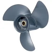 Гвинт гребний для лодкового мотора H40 11×15 Honda 40-50 к.с. алюмінієвий PANA-SILVER 3 лопаті висока продуктивність