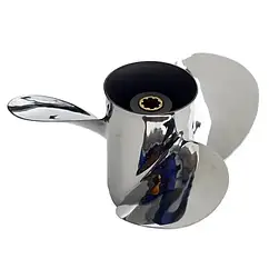 Гвинт гребний для мотора для човна Yamaha 9.9-15 HP 9-1/4×10-J нержавійка 683-45943-00-EL POLARIS