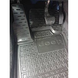 Килимки Jeep Compass II 2016- AvtoGumm Автокилимки в салон Джип Компас 2