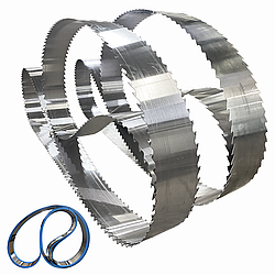 Широкі стрічкові пили по дереву для професійних пилорам 180×1,47 (Австрія), вальцювання, стелітування, сервіс