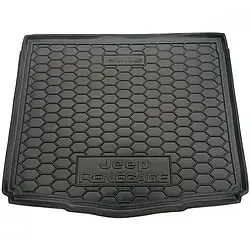 Килимок Jeep Renegade 2015- (нижня полка) AvtoGumm Автокилимок в багажник Джип Ренегат