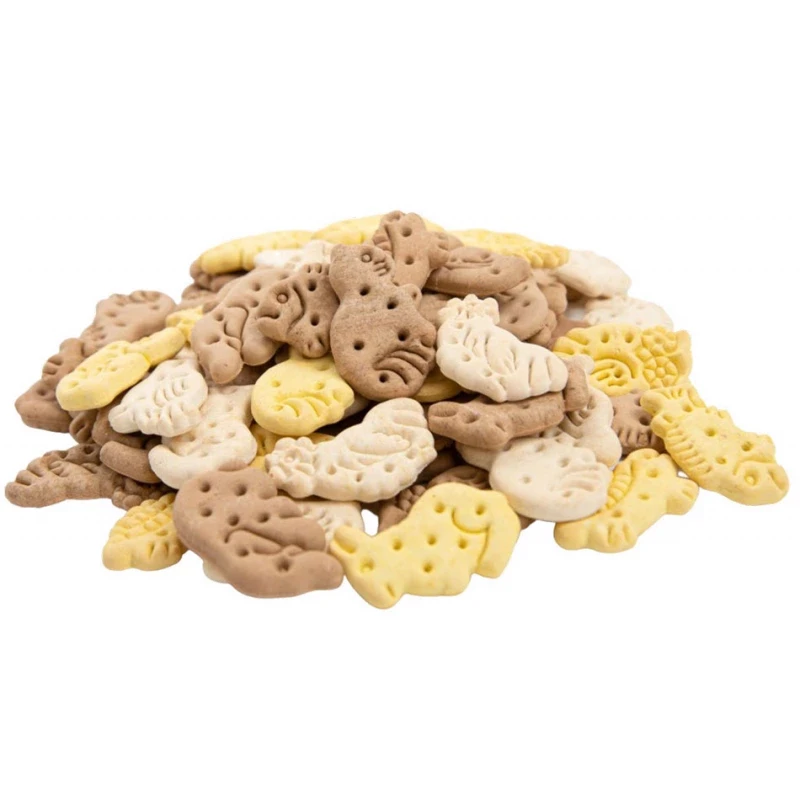 Ласощі Rolls Rocky Dog Mini Zoo Mix печиво Ролс Роккі зі смаком ванілі та карамелі для собак, 300 г