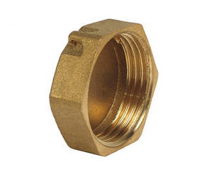 Заглушка латунна 1/4" В