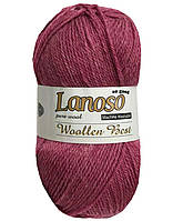 Lanoso WOOLLEN BEST (Ланосо Вуллен Бест) № 950 чайна троянда (Пряжа вовняна, нитки для в'язання)
