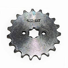 Зірка приводна 420-19 зубців 17х14 посадкова