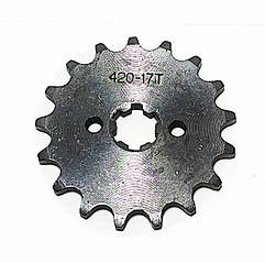 Зірка приводна 420-17 зубців 17х14 посадкова
