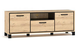 Тумба ТВ 2Д1Ш Велс, Меблі Сервіс, Артисан/венге темний