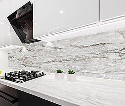 Наклейка на кухонний фартух 60 х 200 см, з фотодруком та захисною ламінацією Смугастий мармур (БП-s_tx37663), фото 5