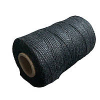 Шпагат джутовий чорний 150 грам