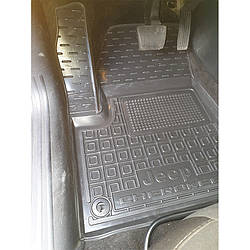 Килимки Jeep Cherokee KL 2013- AvtoGumm Автокилимки в салон Джип Черокі