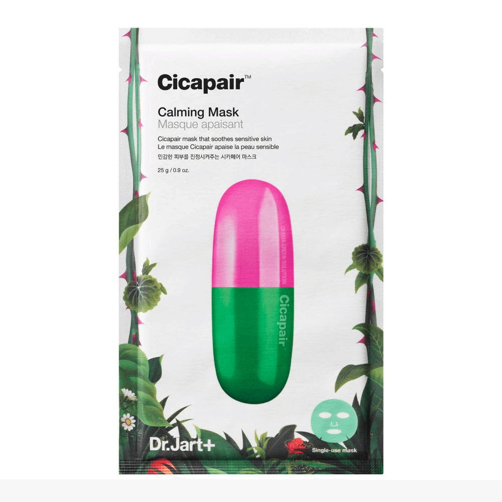 Заспокійлива тканинна маска з центелою азіатською Dr.Jart+ Cicapair Calming Mask 24g - 1 шт