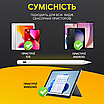 Стилус на андроїд для телефона планшета ipad універсальний магнітне кріплення 2 насадки алюмінієвий, фото 4