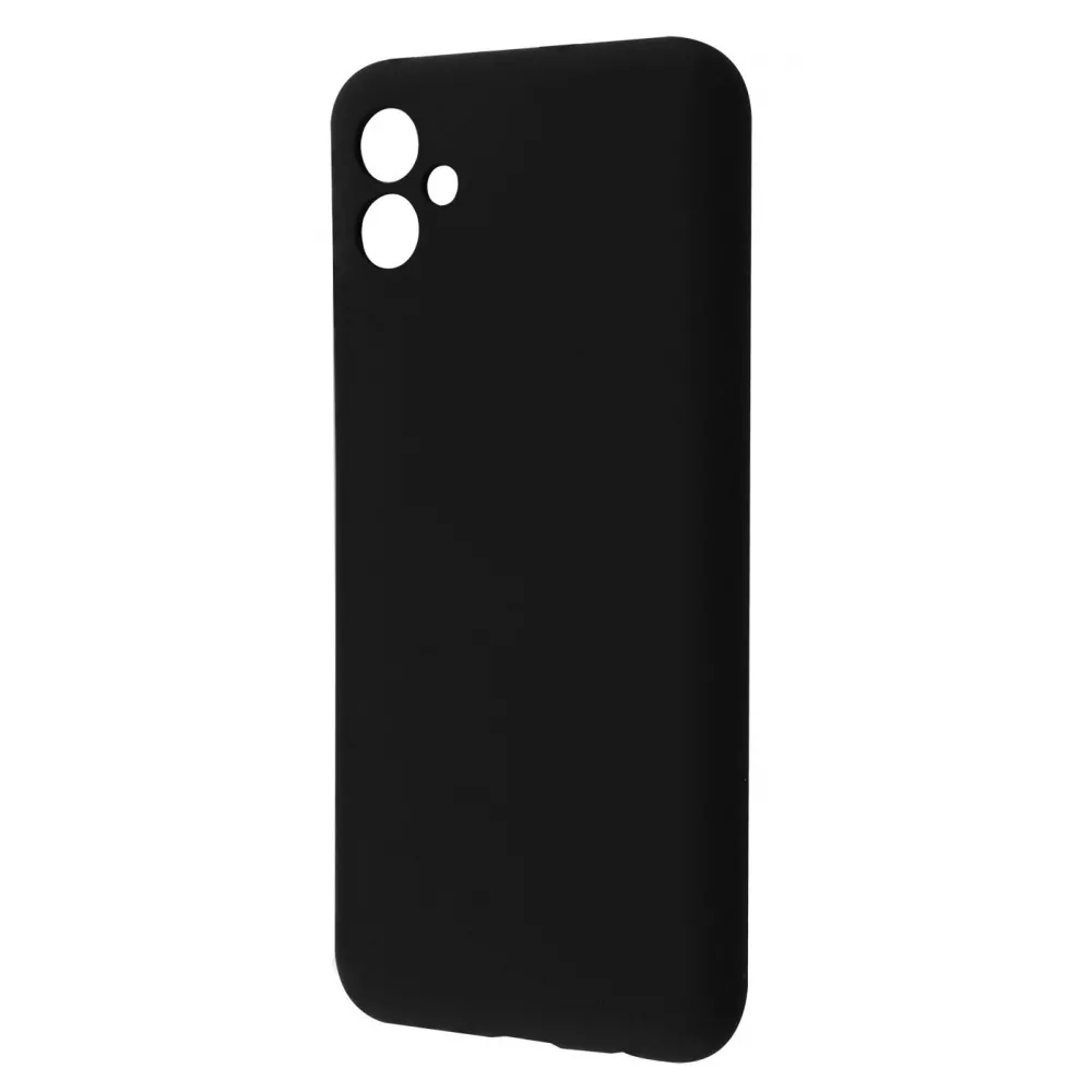 Чохол Silicone Case Samsung Galaxy A04e Black, фото 1