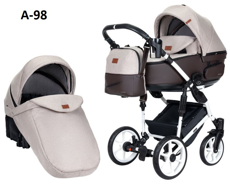 Дитяча універсальна коляска 2 в 1 "Amica", фото 1