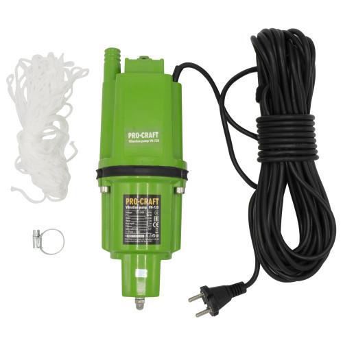 Насос вібраційний Procraft VN72D (0,4 кВт, натиск 72 м, 22 л/хв), фото 1