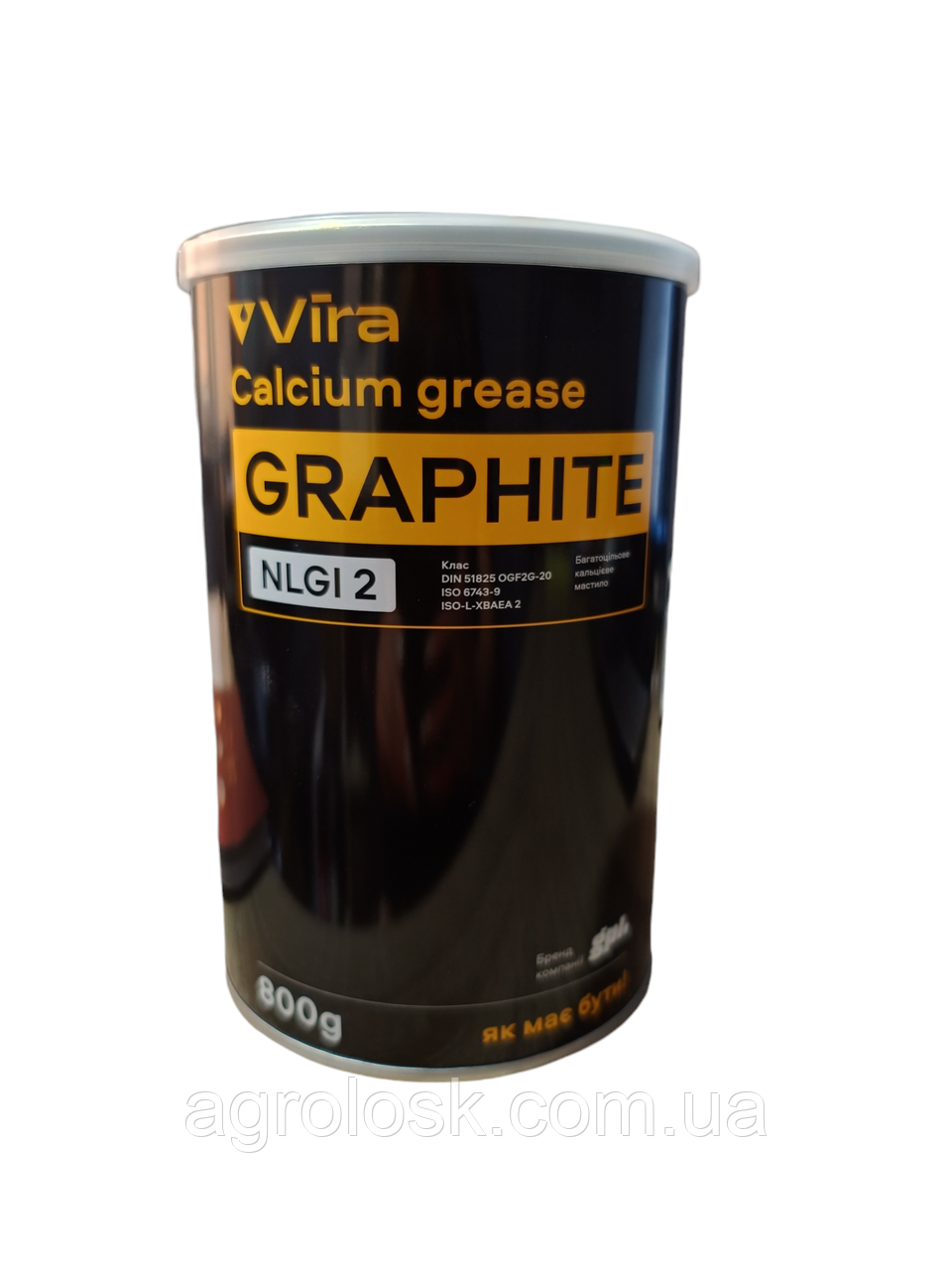 Мастило VIRA Graphite графітна кальцієва, 800г