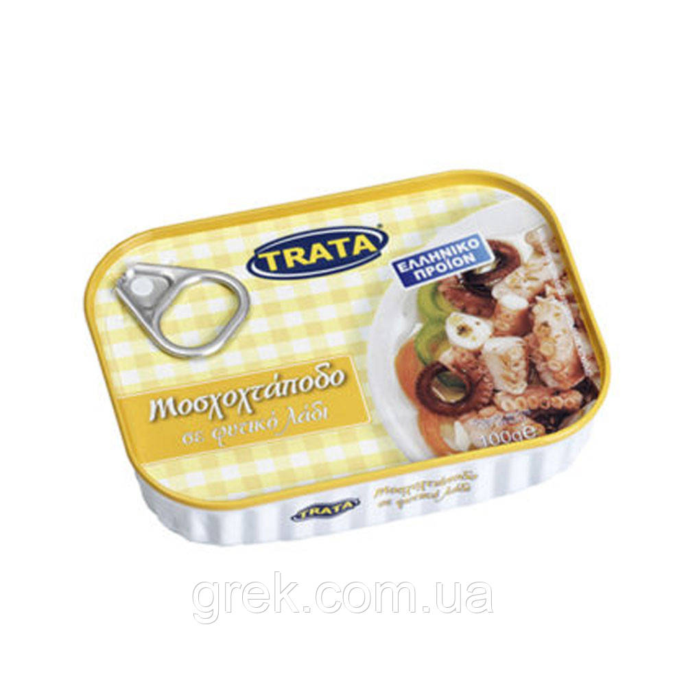 Мускусний восьминіг у олії TRATA 100 г, фото 1