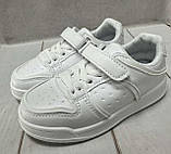 Модні кросівки дитячі аналог puma білий 26-31, фото 4