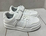 Модні кросівки дитячі аналог puma білий 26-31, фото 5