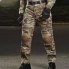 Бойові тактичні штані G3 Tactical Pants Multicam з наколінниками KT6008406 розмір L, фото 2