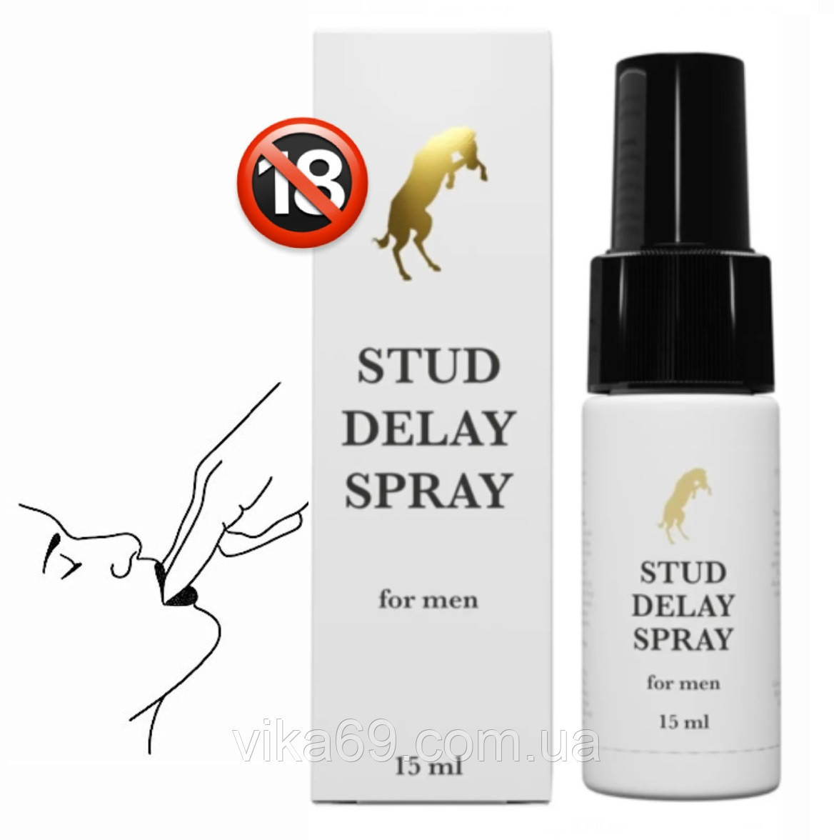 Спрей пролонгатор для чоловіків Cobeco Stud Delay Spray 15 мл