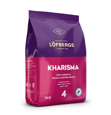 Кава Lofbergs Kharisma в зернах 1 кг