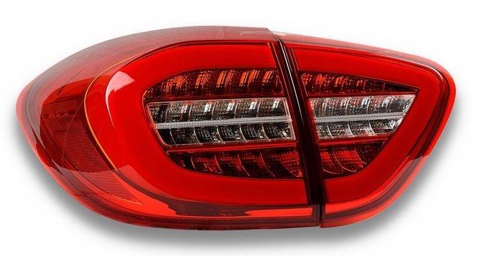 Renault Captur оптика задня LED світлодіодна червона (XZ032)