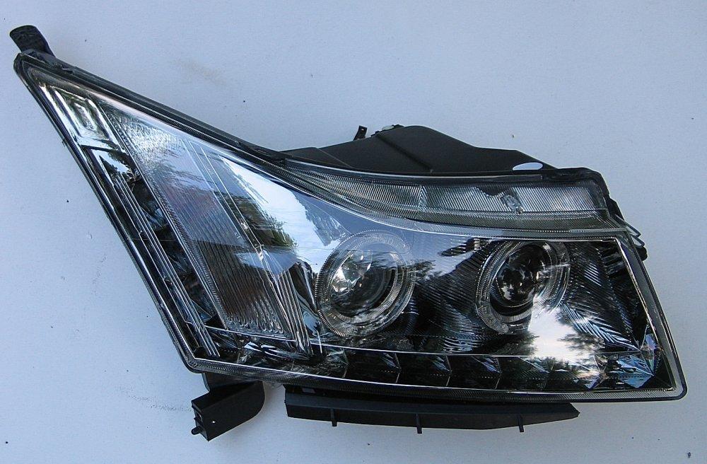 Chevrolet Cruze оптика передня ксенон хром (FURUI-CRU-HID-CHROM)