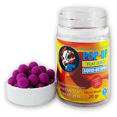 Pop-Ups PIRANHAS BAITS Squid octopus 6 mm