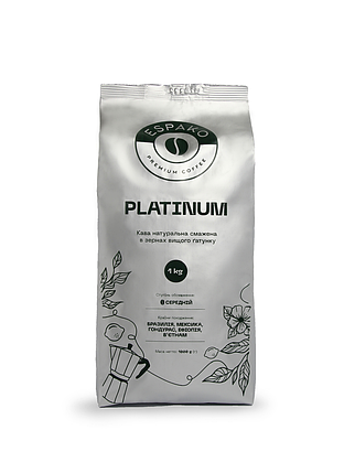 Купаж кави ESPAKO PLATINUM 1 кг, фото 1