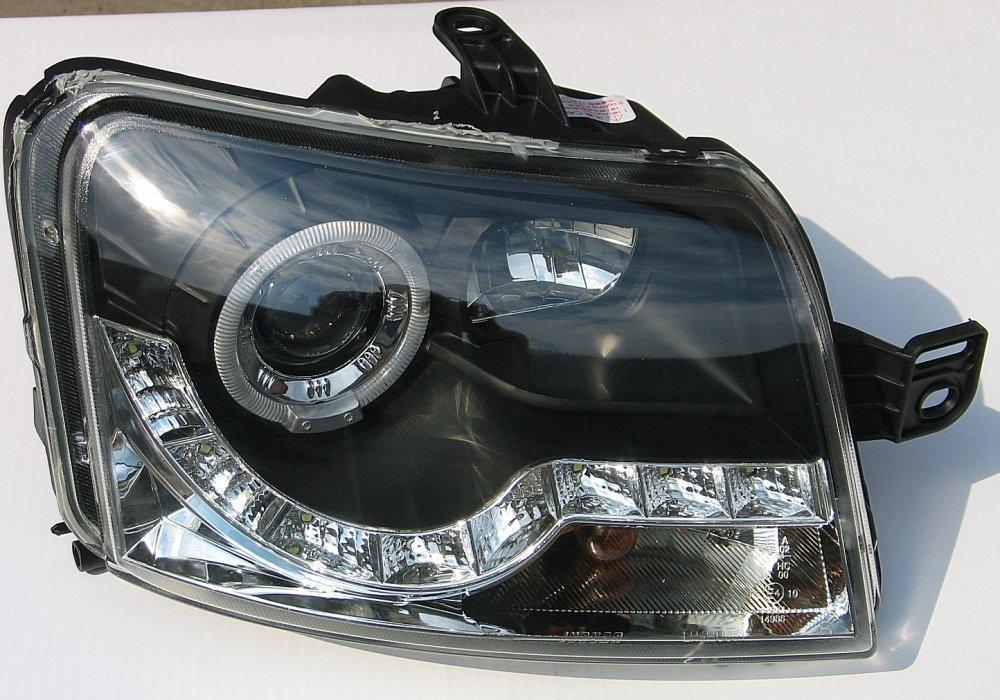 Fiat Panda оптика передня чорна (HU351EM-00-1-E-01)