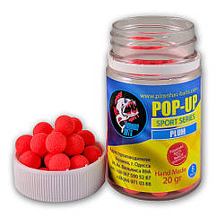 Pop-Ups PIRANHAS BAITS Plum 6 mm