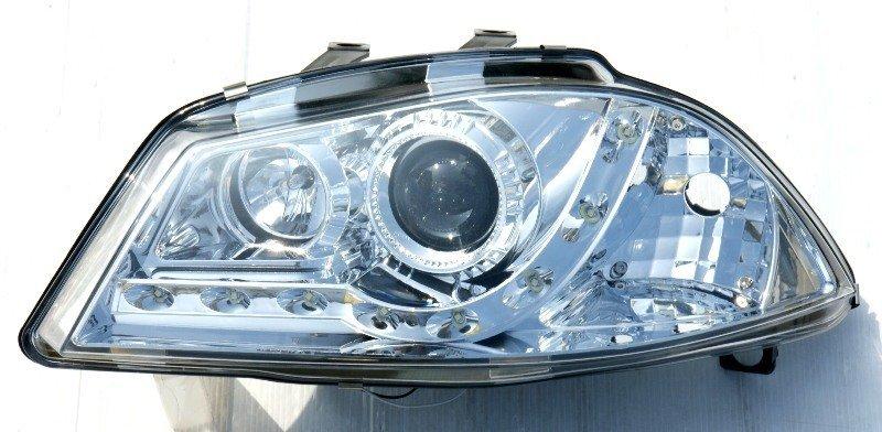 Seat Ibiza оптика передня хром (HU266E-00-1-E-02)