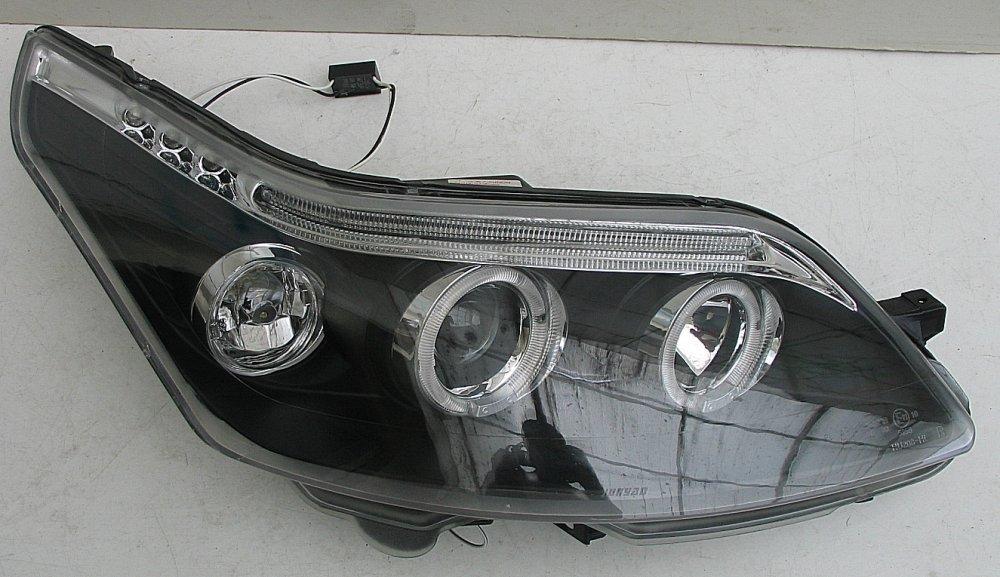 Citroen C4 оптика передня чорна (HU208E1-02-1-E-01), фото 1