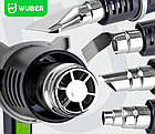 Фен будівельний Wuber 2000Вт 600°C з регулюванням температури (Польща), фото 4
