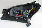 Opel Astra H оптика передня чорна LED (HU319E1-00-1-E-01), фото 6