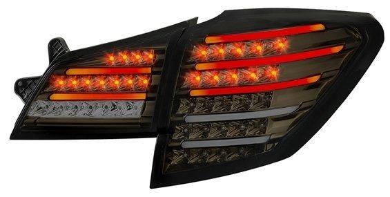 Subaru Outback ліхтарі задні світлодіодні LED тонований хром BR9 (60-1407SG)
